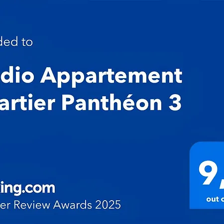 Studio Appartement Quartier Pantheon 3 Free Netflix-3