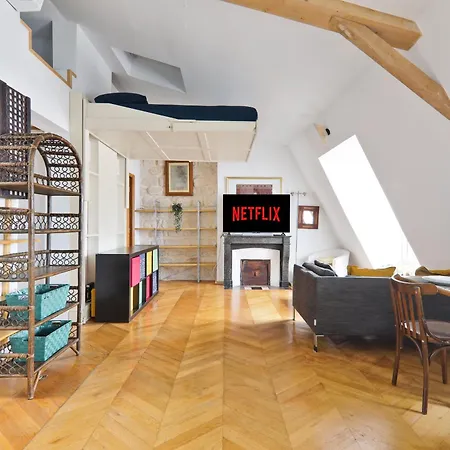 Studio Appartement Quartier Pantheon 3 Free Netflix-2